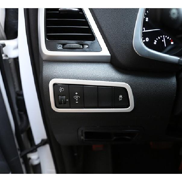 Для Hyundai Tucson 2015-2019 Накладка панели переключателя регулировки лампы фары