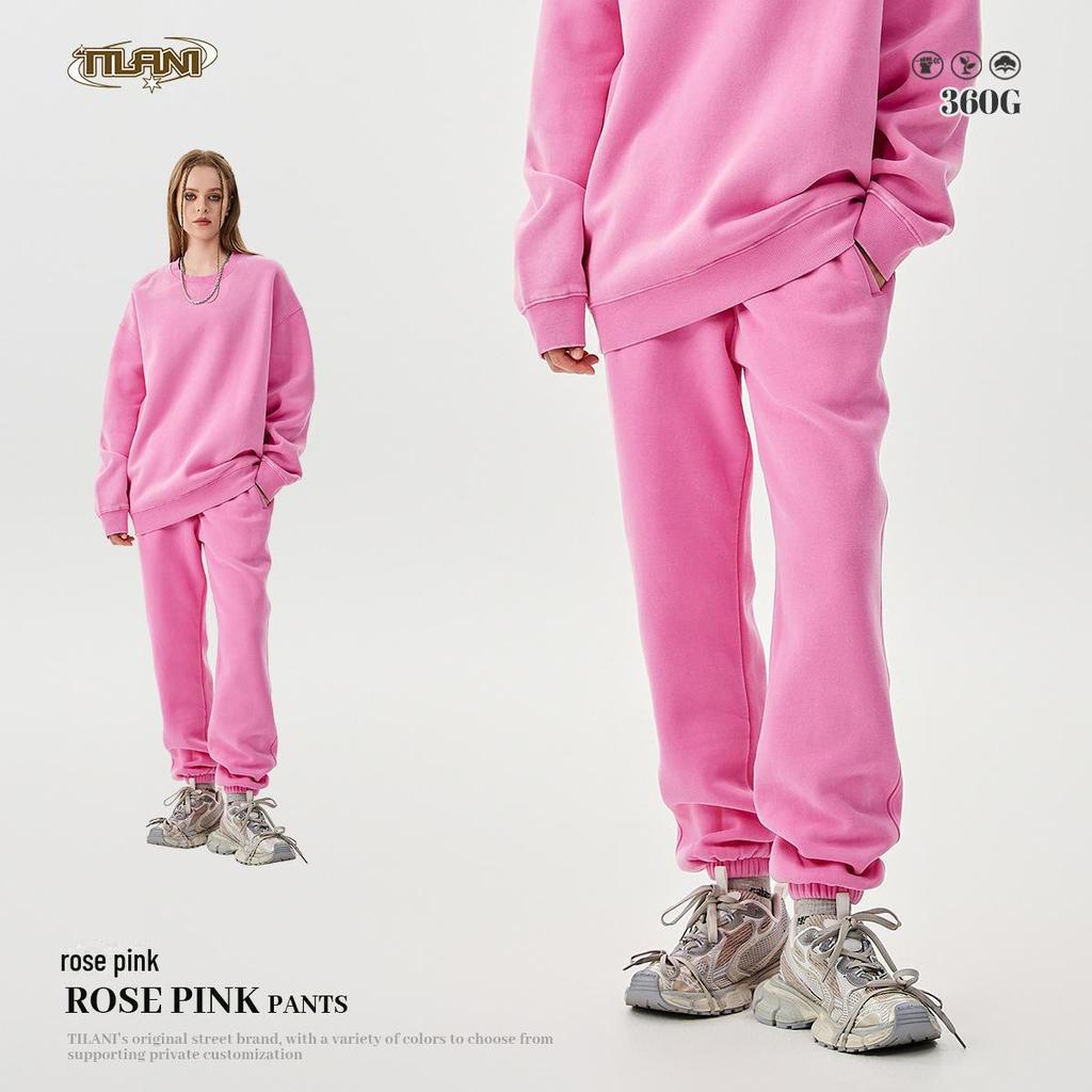 TILANI мужские американские ретро-леггинсы с батиковым принтом и бархатом — повседневные спортивные штаны для мужчин и пар