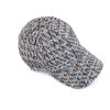 Осенне-зимняя бейсболка женская вязаная шапка