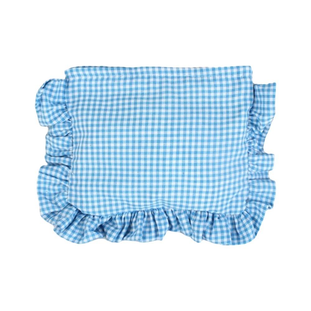 Cloth Plaid Makeup Bag Zipper Toiletry Organizer Bag Durable Nylon Cosmetic Bag Business