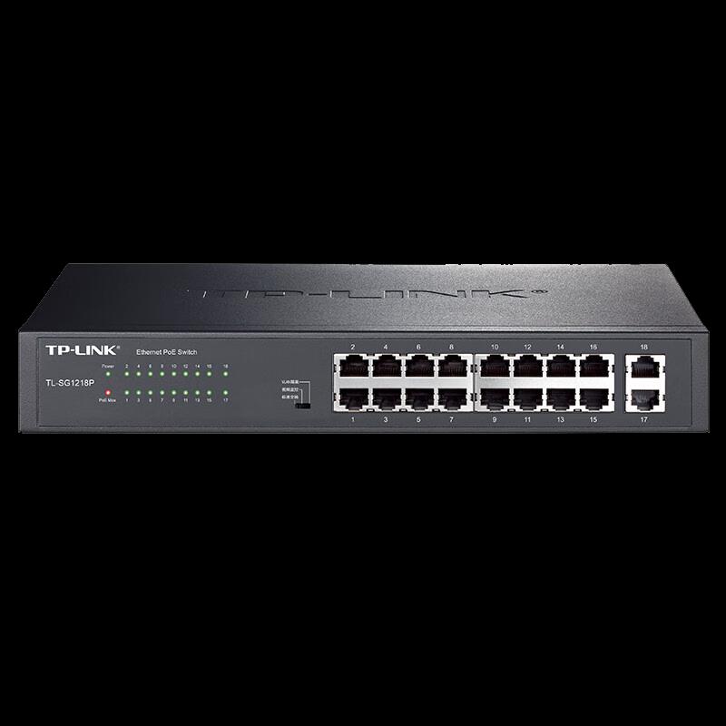 TP-LINK 16-Port Gigabit PoE+ Ethernet Switch