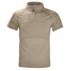 Hanye Camouflage Training Suit Breathable Wear-resistant Frog Short-sleeved Top