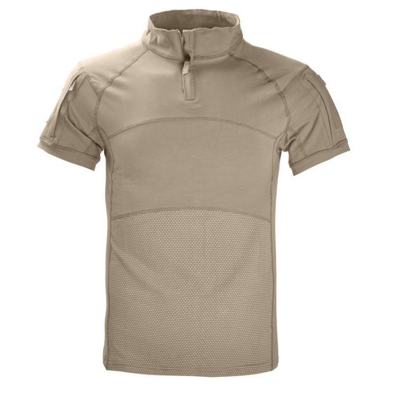 Hanye Camouflage Training Suit Breathable Wear-resistant Frog Short-sleeved Top