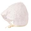 White Infant Lace Hat Flower Girl Bonnet Cap Cute Baby Lace Hat  Newborn