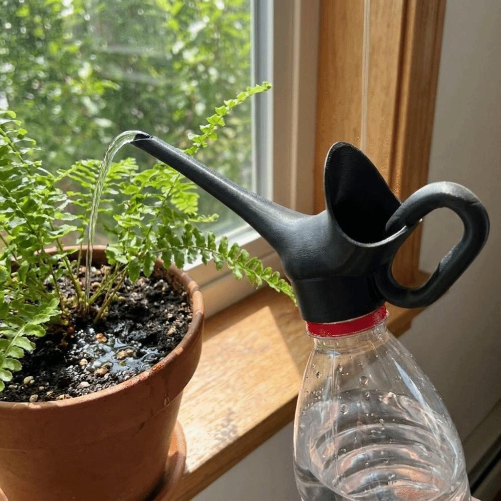 Long Mouth Nozzle Plastic Bottle Watering Connector Bottle Watering Can Spout Seedling Watering