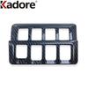 Car Head Light Lamp Switch Button Panel Cover Trim For Subaru Forester SK 2018-   Carbon Fiber Interior Accessories