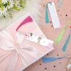 Sublimation Blank Metal Bookmarks with Colorful Tassels for DIY Heat Transfer Patterns