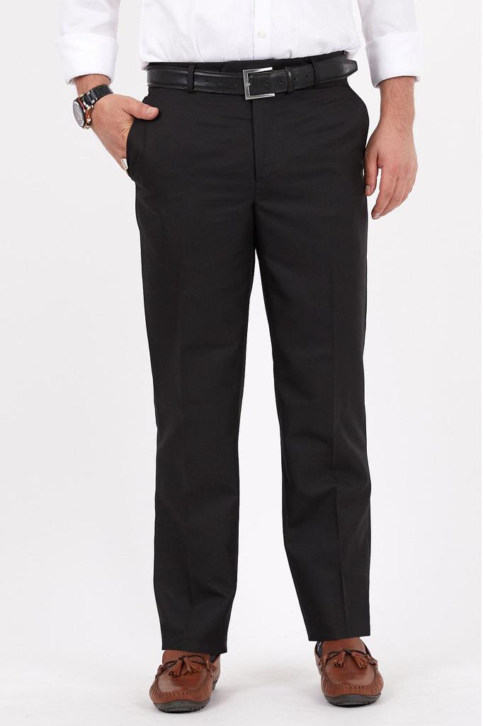 Мужские брюки больших размеров больших размеров Мужские классические черные тканевые брюки больших размеров больших размеров
