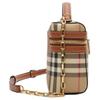 Burberry Полиуретан, Полиэстер с хлопком Мини-сумка на одно плечо Женская Бежевая 81280091