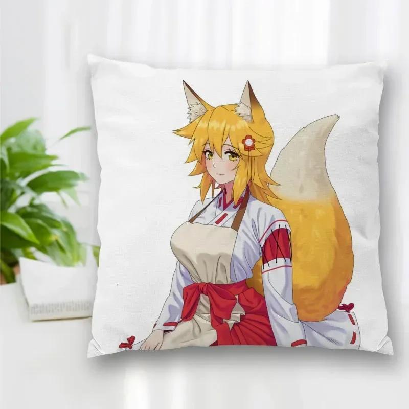 Pillow Slips The Helpful Fox Senko-san Pillow Covers Bedding Comfortable Cushion/Good For Sofa/Home High Quality Pillow Cases