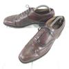 80s USA Vintage Bostonian Mansfield Goodyear Full Brogue Wing Tip 10D/B 27.5 Burgundy(USED)