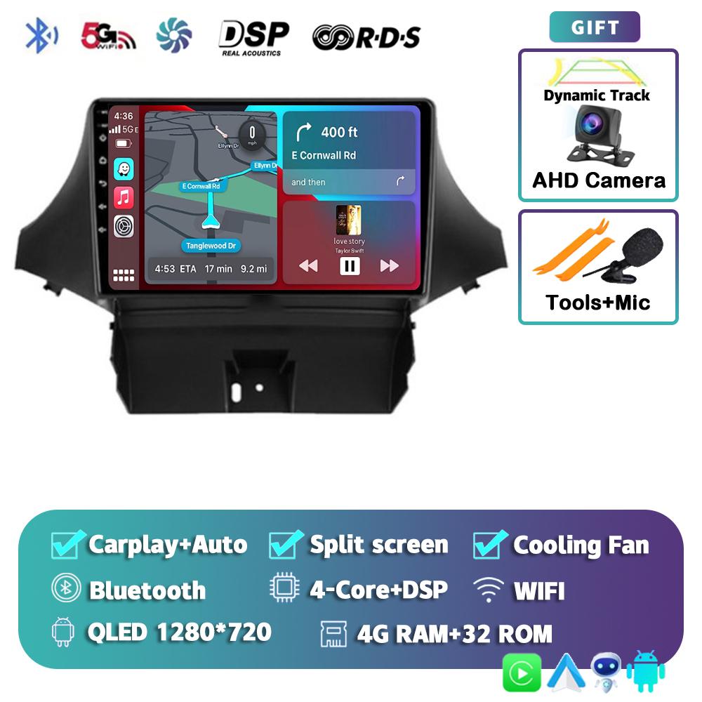 Android 14 Carplay Автомагнитола для Chevrolet Orlando 2009-2018 Мультимедийный Видеоплеер Навигация GPS Стерео Головное Устройство Аудио