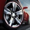 8M Car Decor Car Wheel Rim Protector Sticker Chrome Moulding Strip Trim Grille Bumper Decoration Tire Hub Lights Exterior