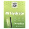 Hydrate, Electrolyte Drink Mix, Lemon-Lime , 30 Sticks, 0.18 Oz (5.1 G) Each