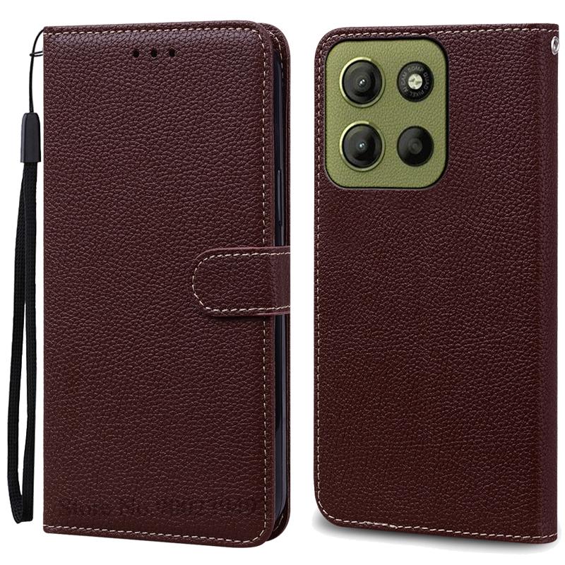 For Motorola G15 Case Wallet Leather Flip Cover For Moto G15 Case Soft Book Phone Case For Motorola G15 Cover Fundas Coque
