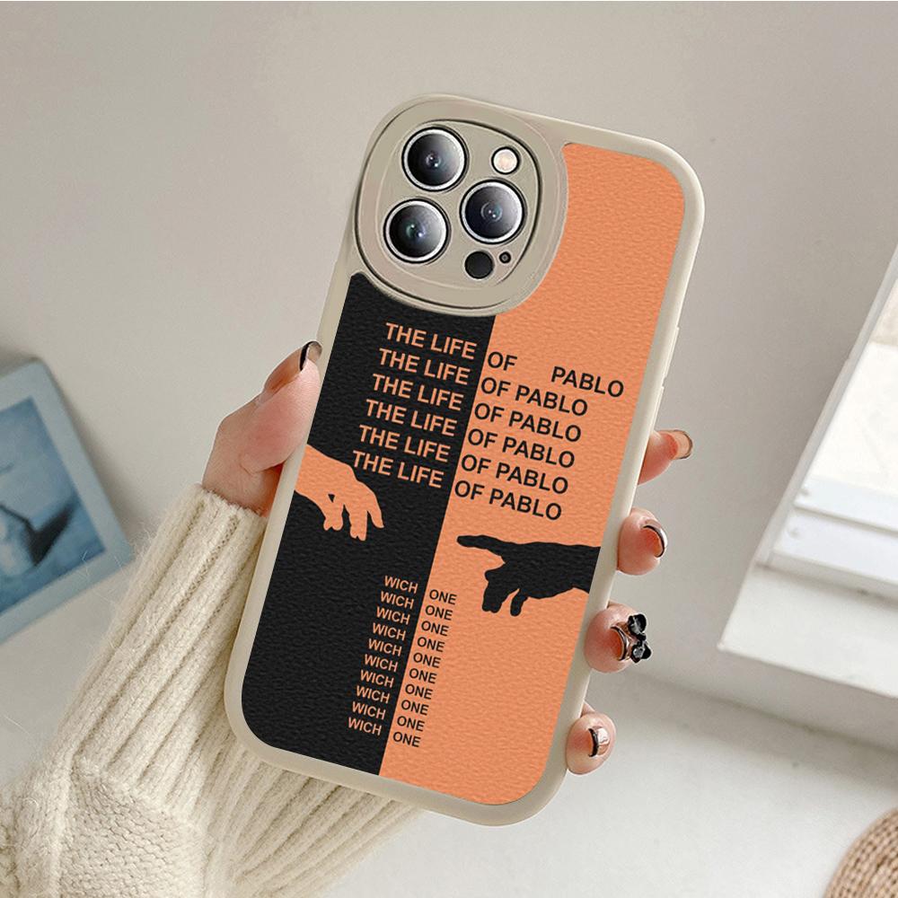 I FEEL LIKE PABLO Rapper Kanye West Phone Case for Iphone 14 13 11 12 Pro MAX 13 12 MiNi 7 8plus Iphone 14 XS XR Lambskin Covers