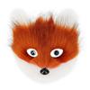 Halloween series anti-fox fur cat fox half face mask with eyes cosplay cat face mask accessories