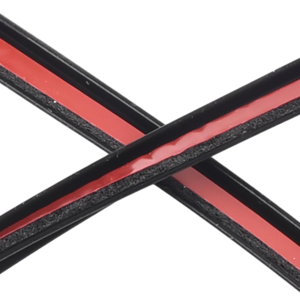 2/4/5M автомобильная резиновая уплотнительная полоса Т-образная автомобильная уплотнительная кромка автомобильный бампер расширитель крыла арочный молдинг отделка герметики