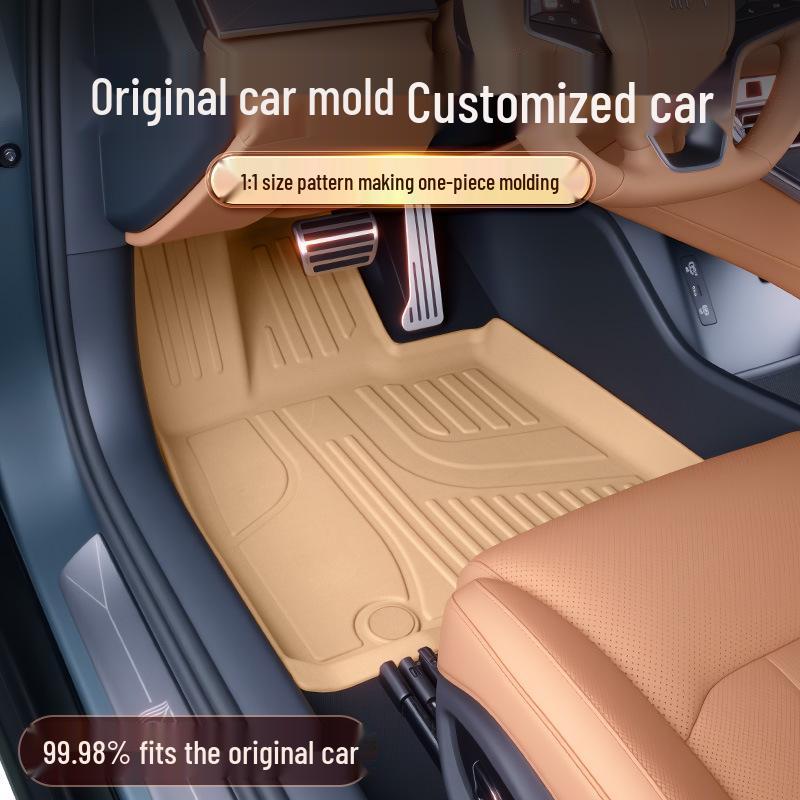 Коврики BYD Han L для TPEDM/EV25: Новые аксессуары для интерьера автомобиля для водителя и пассажира