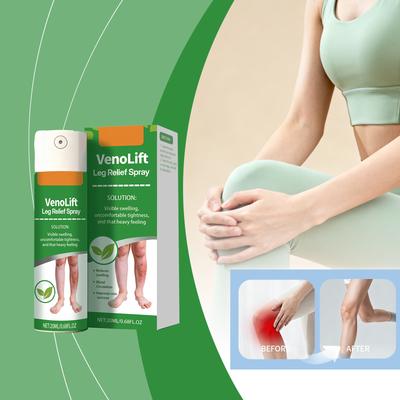 Спрей для облегчения ног уменьшает тяжесть в ногах после длительного стояния или сидения, упрощая ежедневный уход за ногами, 20 мл