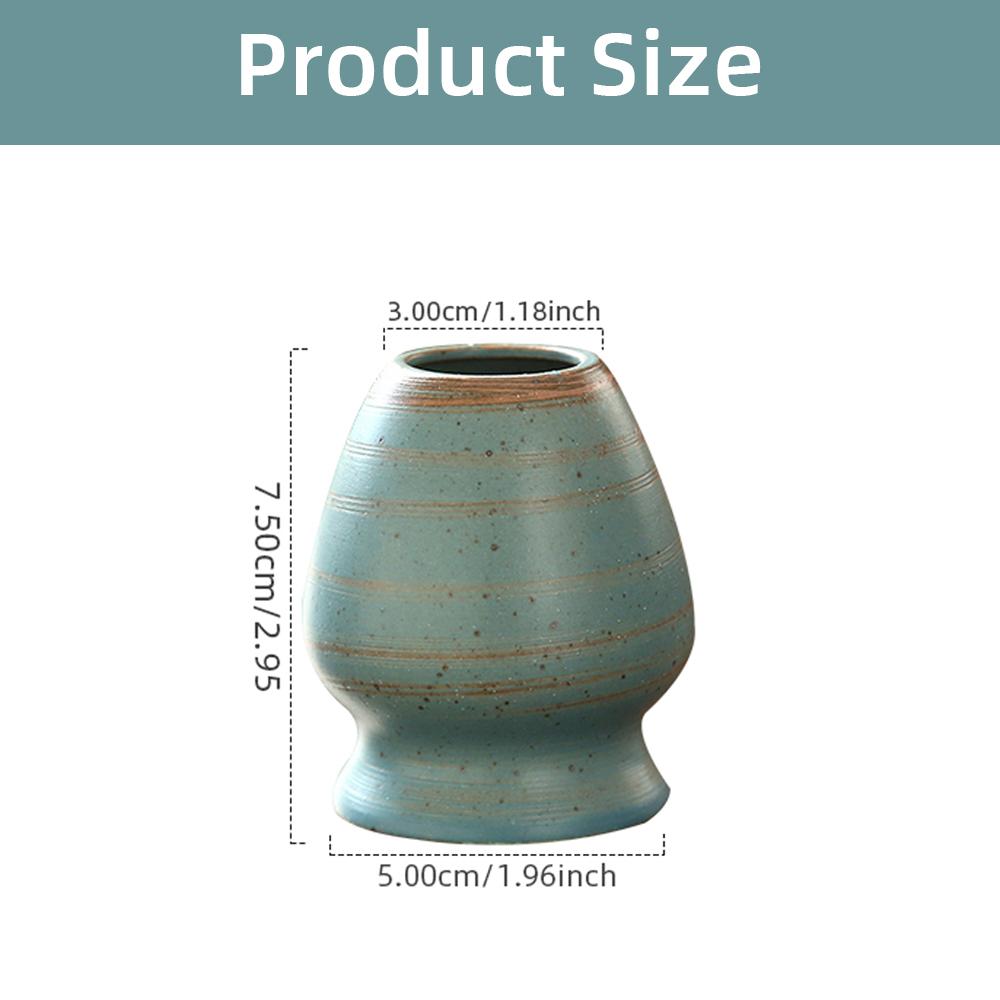 Японский керамический держатель для зеленого чая матча, часен, чайный сервиз, подставка, чаша, бамбуковый венчик, щетки, держатель для чайных принадлежностей