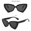 Cat Eye Sunglasses Women   Style Triangle Shades Clear Candy Color Eyewear Vintage Sun Glasses For Women