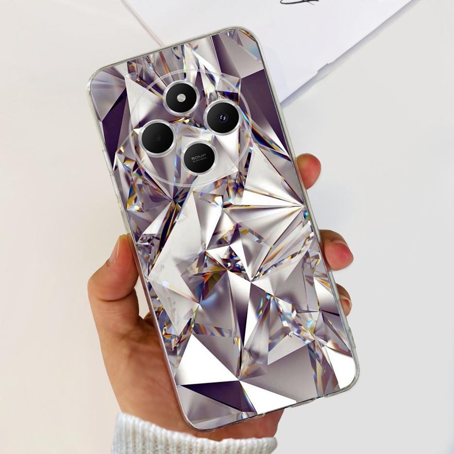 For Xiaomi Poco C75 Case Cute Cat Butterfly Painted Cover Soft Silicone Phone Case For Xiaomi Poco C75 C 75 PocoC75 Fundas Coque