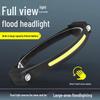 Wave-Sensing COB LED Headlamp with Type-C Charging