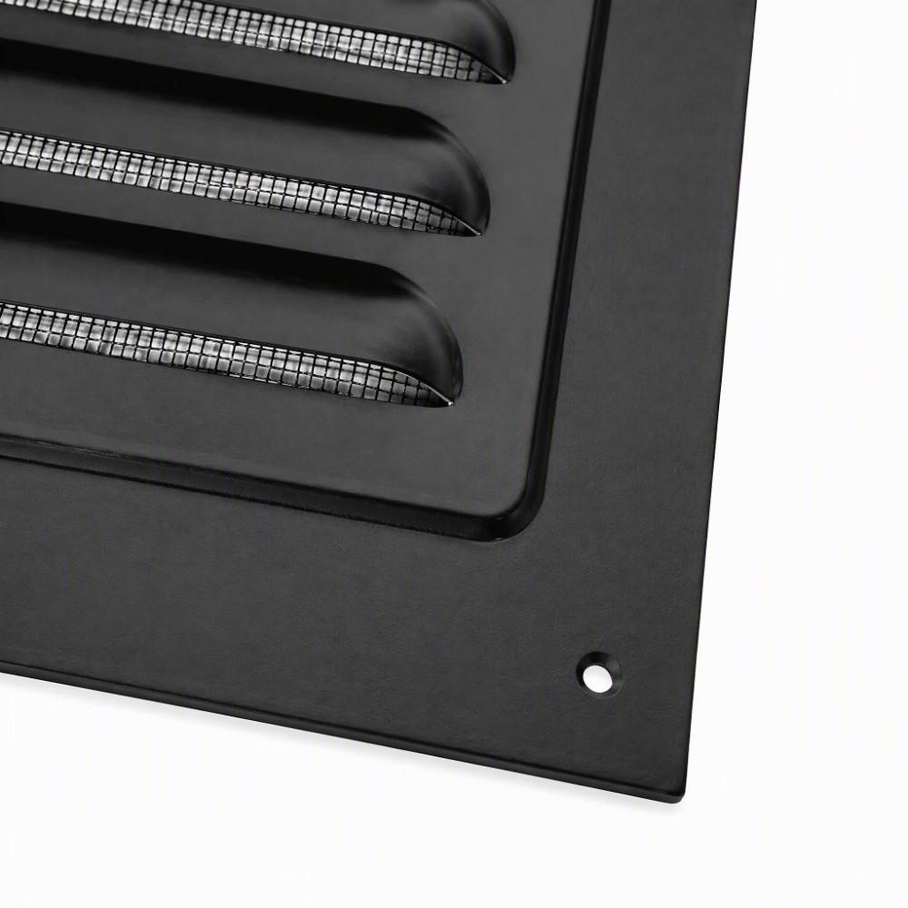 2pcs 8x8 Inch Wall Vent Square Louver Grille Practical Exhaust Vent Exterior Door