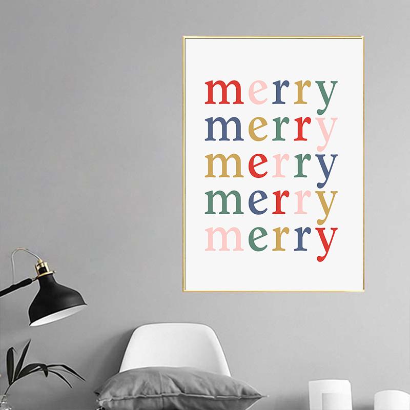 Inspirational Quote Know Your Worth Smile And Be Happy Poster Canvas Painting Abstract Wall Art For Living Room Home Decor