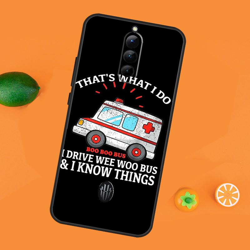 Чехол для скорой помощи, EMS, EMT, фельдшера для ZTE Nubia Red Magic 9 Pro 8 8S Pro Plus Red Magic 6 7 6S 7S Pro 5G 5S 6R, чехол