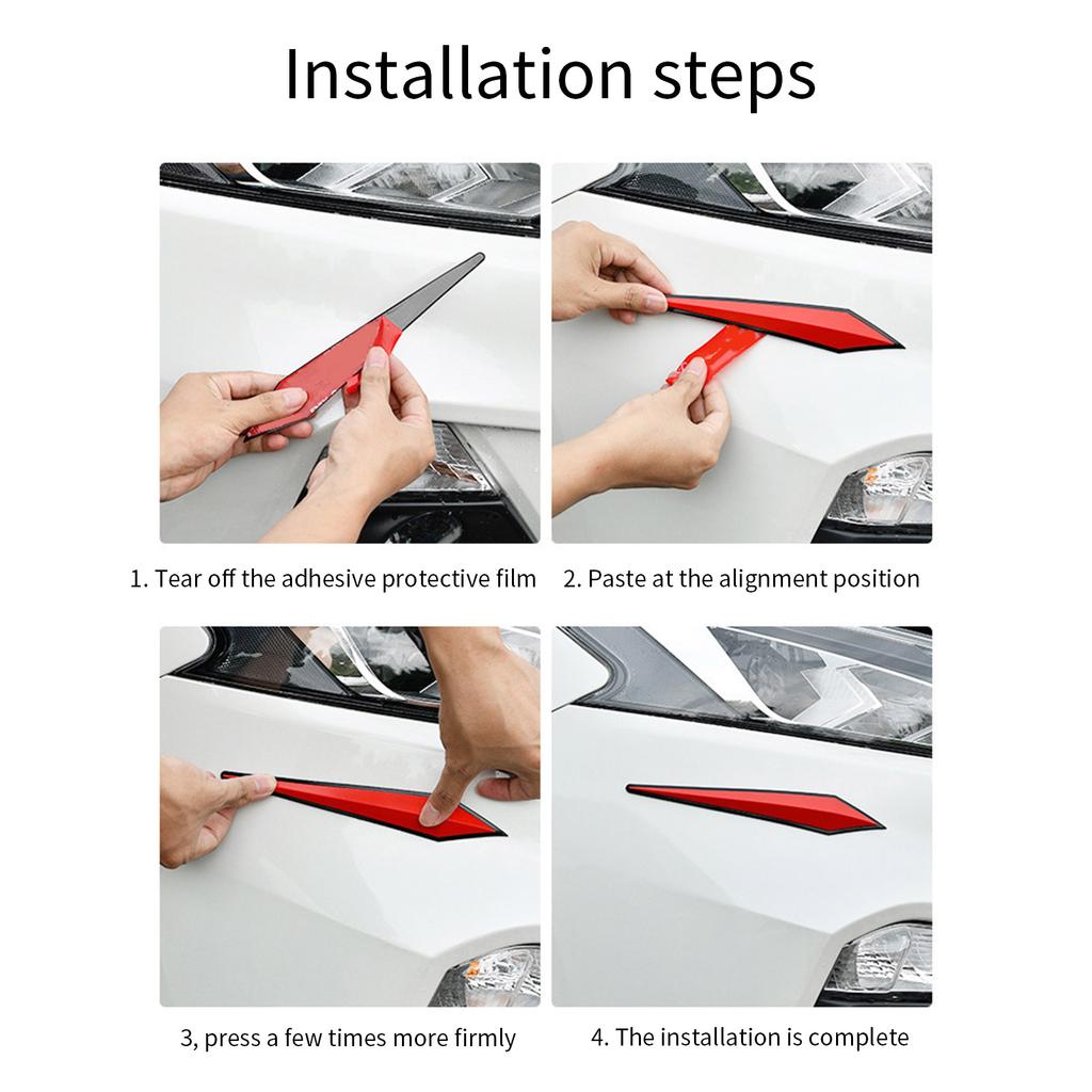 Утолщенная ПВХ-наклейка на кромку двери автомобиля, самоклеящаяся защитная полоска для предотвращения столкновений, защита от царапин, сделай сам