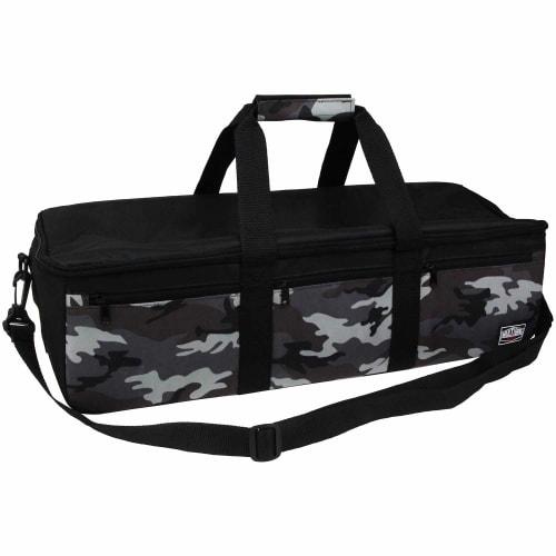 SK11 Multi-cleaner Bag SMCB-Gry Approx. 600 X 170 X 210 Mm Camouflage Gray with Shoulder Strap For Work/carpenters/outdoor Use