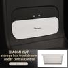 Custom Silicone Storage Box Cover For Xiaomi Yu7 2025 2026 Storage Box Center Hidden Box Sunglasses Holders Organizer Interior