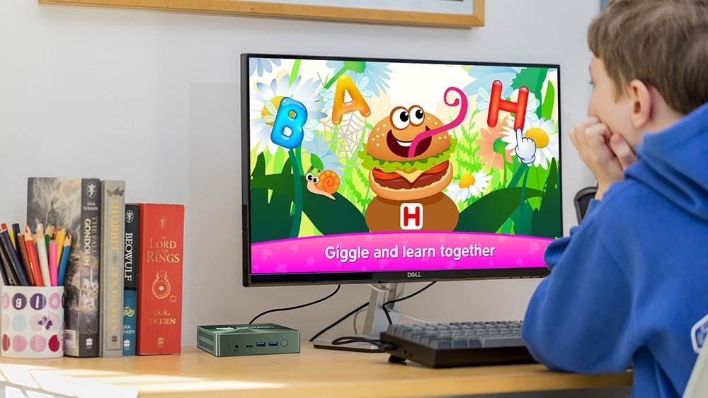 BMAX Мини-ПК B6 Pro с процессором Intel Core i5-1030NG7, твердотельным накопителем LPDDR4 16 ГБ, 512 ГБ, Windows 11, 5G Wi-Fi