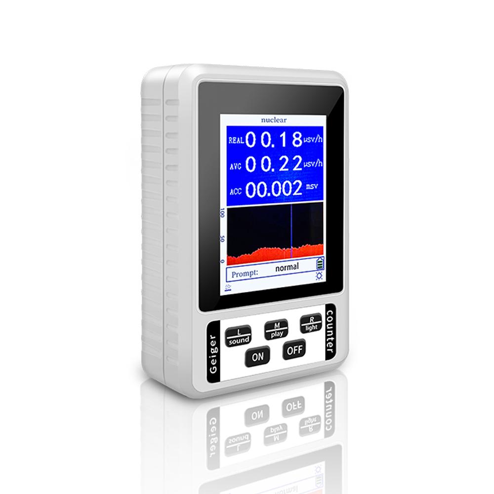 Портативный детектор ядерного излучения, портативный персональный счетчик Гейгера, инструмент для обнаружения рентгеновских лучей в реальном времени, среднее значение