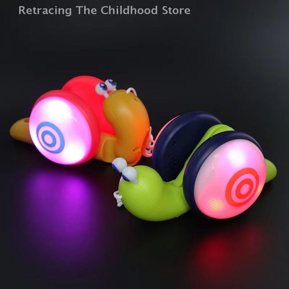 Learning To Walk Drag Rope Snail Cartoon Pet Pull-Along Snail Toy For Children