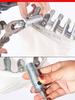 Инструмент для сбора фруктов на высоте с 10-метровой сверхпрочной штангой и серпом для скашивания травы для всех сезонов.