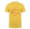 Fashion Custom T Shirt Basketball Printed Casual T-shirts Cool Loose Personality Plus Size Round Neck t shirt Camisetas