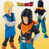 22 см Аниме Dragon Ball Z Андроид 17 18 Фигурка Андроид 18 ПВХ Фигурки Действия Коллекция Модель Игрушки для Детей Рождественские Подарки