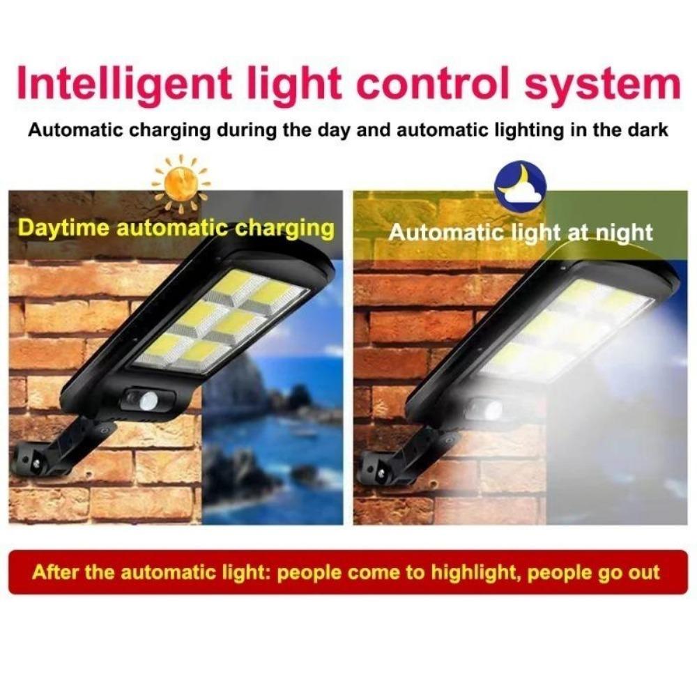 Мощный светодиодный солнечный свет, уличный датчик движения, водонепроницаемый солнечный свет для наружного использования, супер яркий настенный светильник на 3 режима