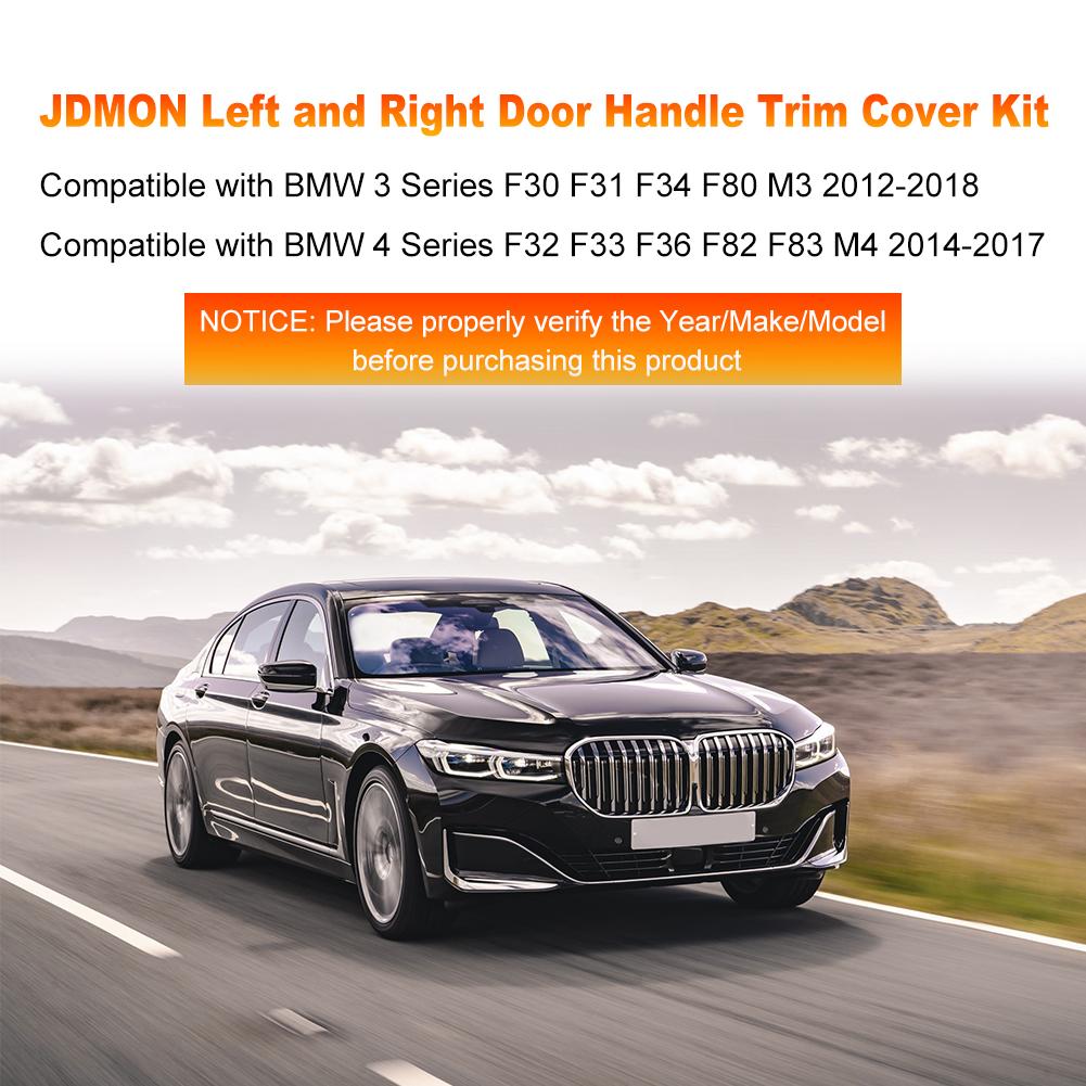 2 шт. Крышка ручки двери салона автомобиля для BMW 3 4 серии F30 F31 F32 F33 F36 карбоновая крышка ручки подлокотника двери салона для BMW