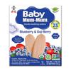 Baby Mum-Mum Нежные вафли для прорезывания зубов с черникой и ягодами годжи для сидящих малышей, 24 вафли