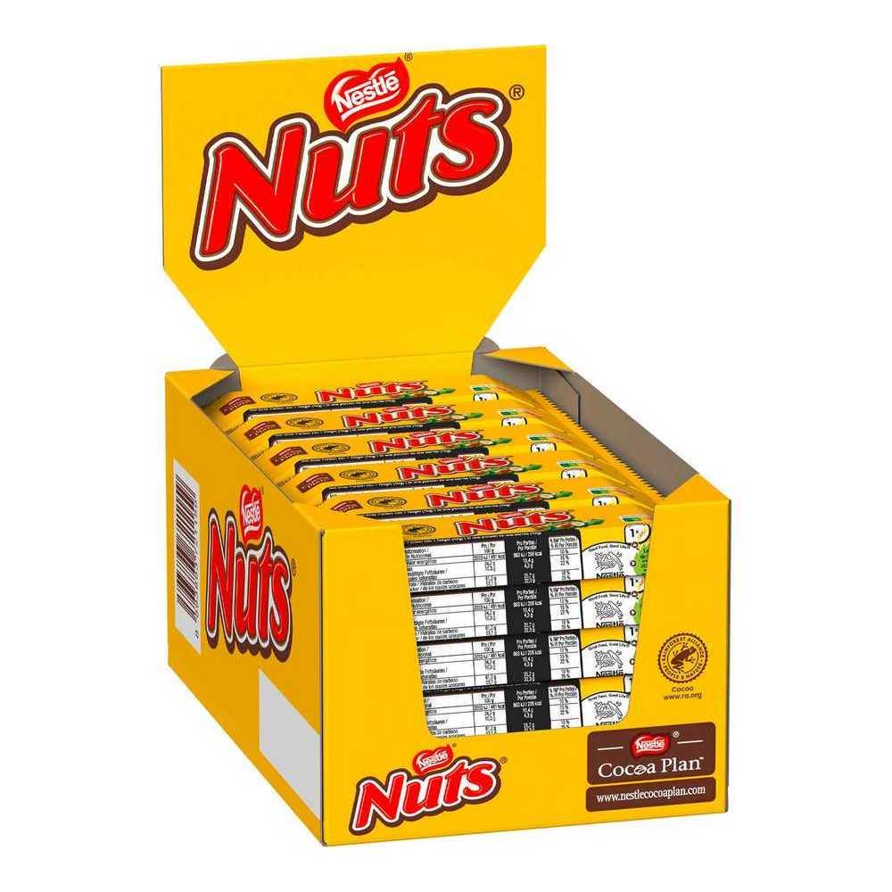 Nestlé Nuts Chocolate Bars (24-Pack)