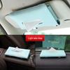 Leather Car Tissue Box for Seat Back and Sun Visor Hanging