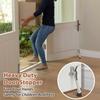Adjustable Foot-Operated Door Stopper Easy Install Wall Mounted Door Holder  Bathroom