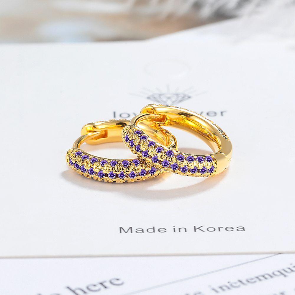 Lindon Fashion Copper Alloy Zircon Jewellery Drop Earrings For Women Wedding Party Gifts