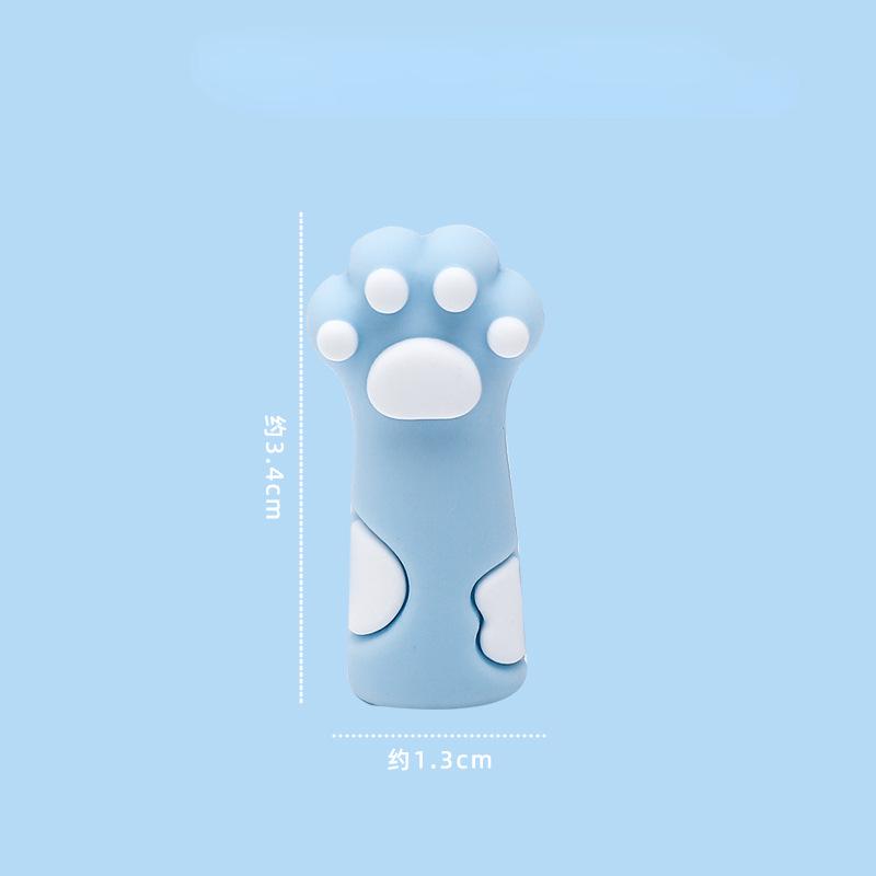 Kawaii Cat пенал мультяшный силиконовый топпер для ручек Чехлы для детей милый удлинитель карандашей канцелярские школьные принадлежности