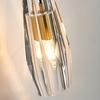 Nordic  creative living room Crystal wall lamp fashion modern minimalist model bedside copper wall lamp bedroom Corridor