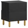 Nightstand Black 40 x 33 x 46 cm Particleboard